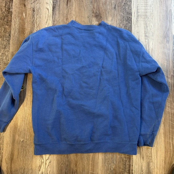 Vintage 90s Minnesota Timberwolves blue crewneck USA Men's Large NBA Swearshirt - Picture 4 of 8